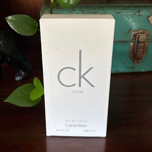 Calvin Klein Ck One Eau De Toilette - 6.7oz unisex Eau de Toilette new in box